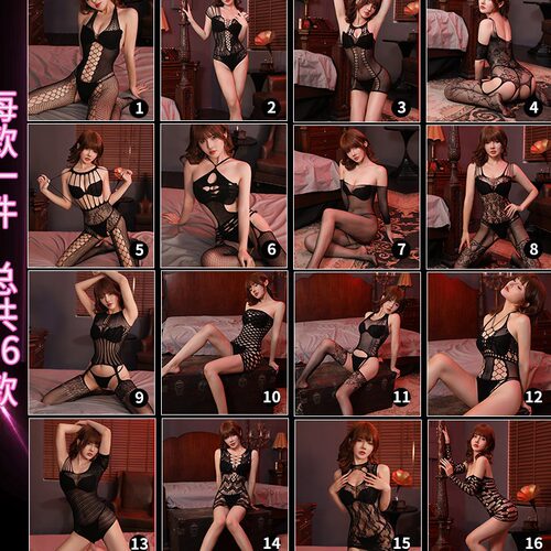 2246特价潮尚夜总会欧美提花网衣连体衣内衣镂空性感大码吊带