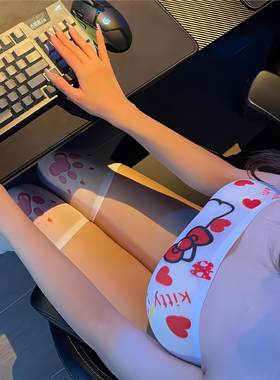 2564潮尚夜总会内衣电竞猫夫妻床上用品连体印花死水库沙滩连体