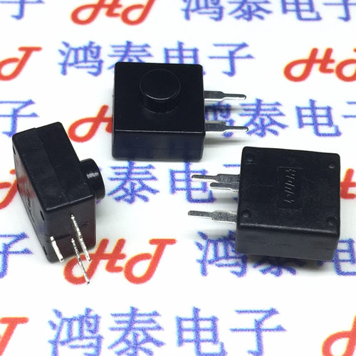 213WD 手电筒开关 侧三脚 12X12MM 三脚 二开一关 NO-OFF-ON