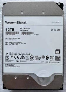原装 硬盘12T服务器 NAS 存储监控硬盘 WD西数氦气盘12TB企业级台式