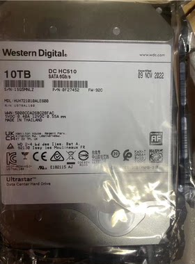 西数WD10TB监控硬盘企业级NAS