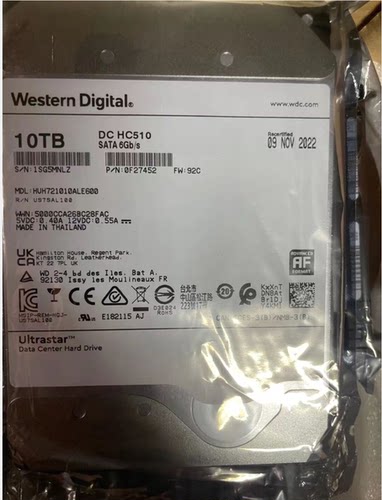 西数WD10TB监控硬盘企业级NAS