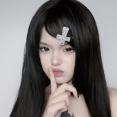 Broken bone 亚文化复古做旧侵蚀十字架头饰金属刘海边夹女