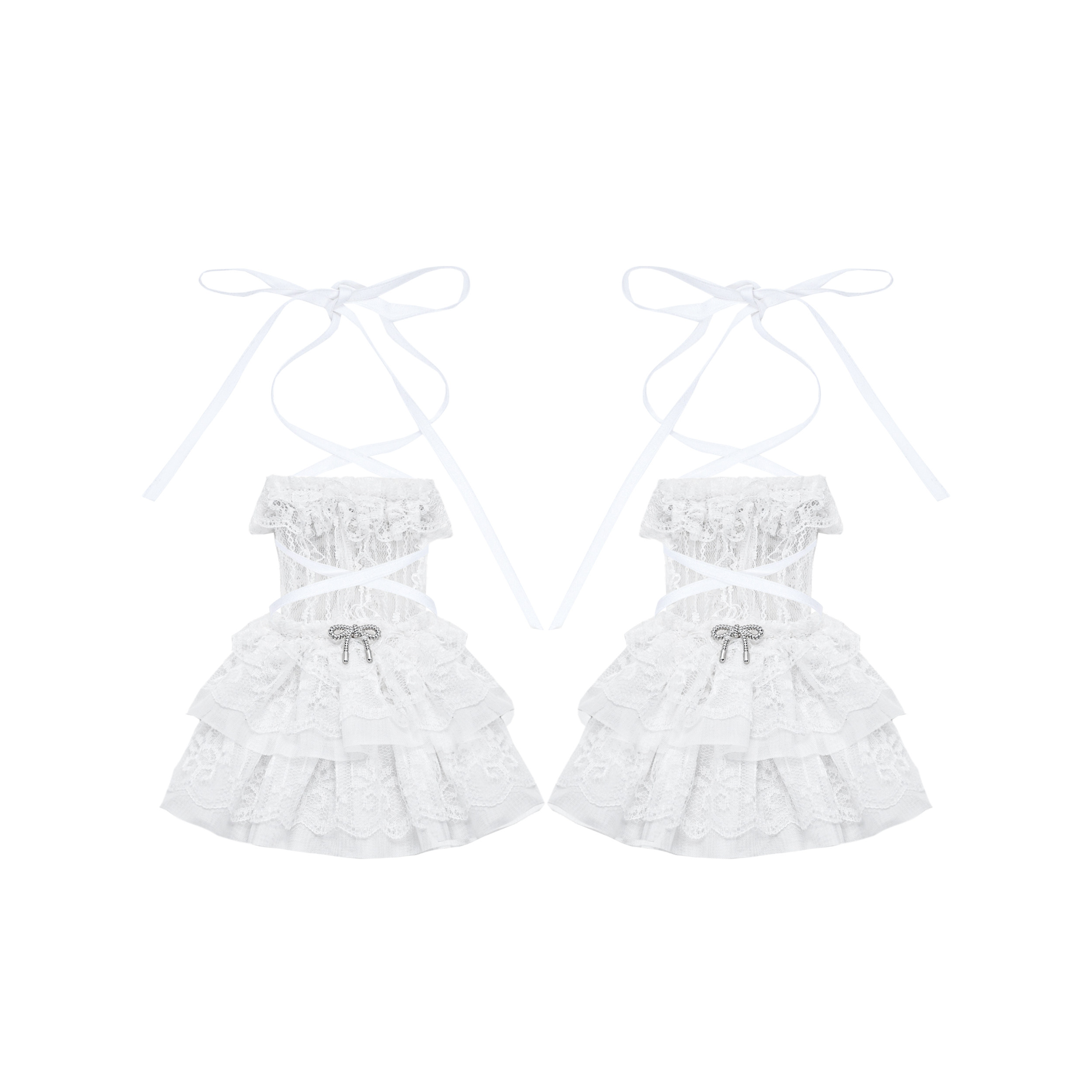 BROKEN BONE ORIGINAL JAPANESE SWEET BALLET STYLE LACE LACE STRAP SLEEVES BREATHABLE THIN VERSATILE SLEEVE WOMEN