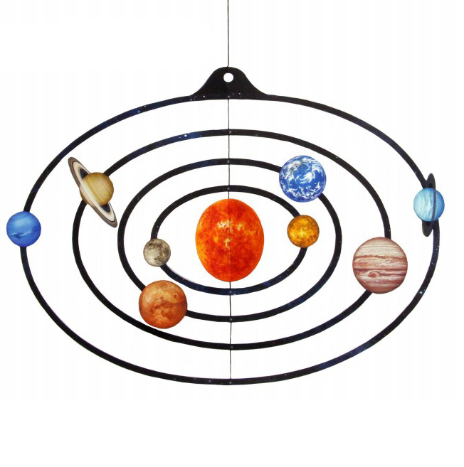 儿童手工折纸diy拼装立体纸质模型宇宙太空装饰银河系纸风铃制作