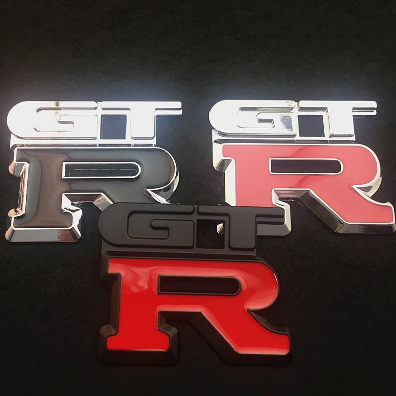 GTR车标贴金属立体3D车贴