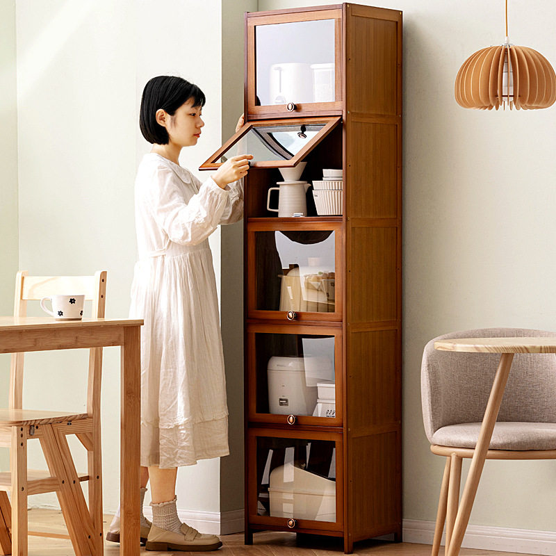 夹缝餐边柜子储物柜厨房橱柜置物架茶水边柜客厅靠墙酒柜立柜家用,收纳整理,整理架/置物架/收纳架,淘宝优惠券,粉丝福利购,淘宝优惠卷