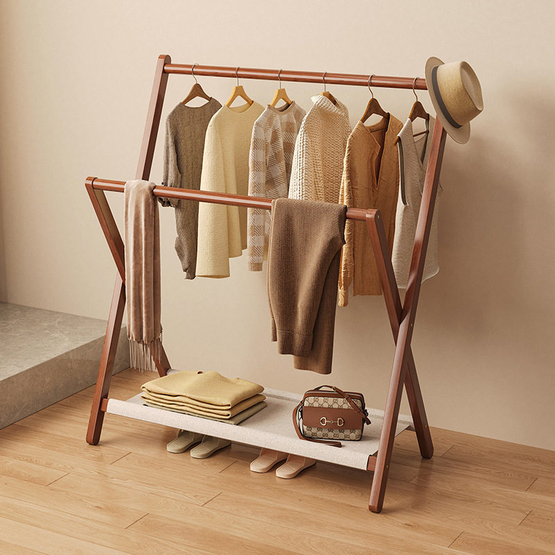 床边床头晚上放衣服神器临时卧室床尾放脱下的衣服收纳小搭衣架挂