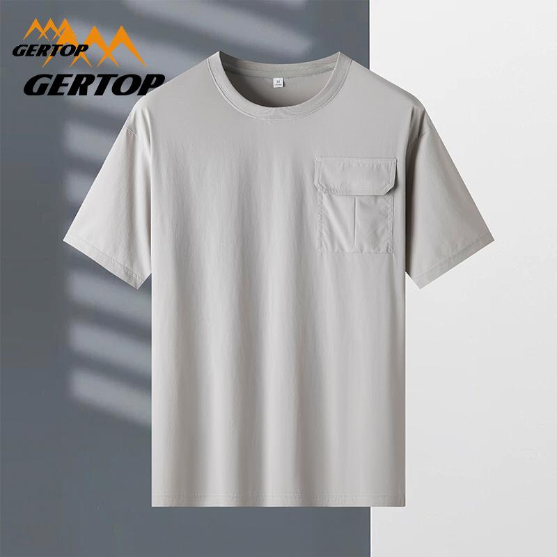GERTOP山峰夏季新款男士短袖T恤