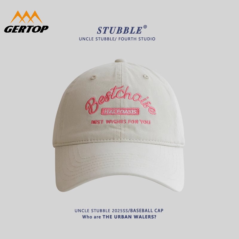 美式复古棒球帽男女加深加宽显脸小鸭舌帽四季款百搭软顶遮阳帽子