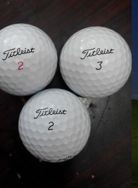 高尔夫球三四层球Titleistprov1v1x 包邮