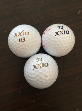 保证质量新款真品高尔夫球Xxio3层pro9到10成新全场50个包邮白色