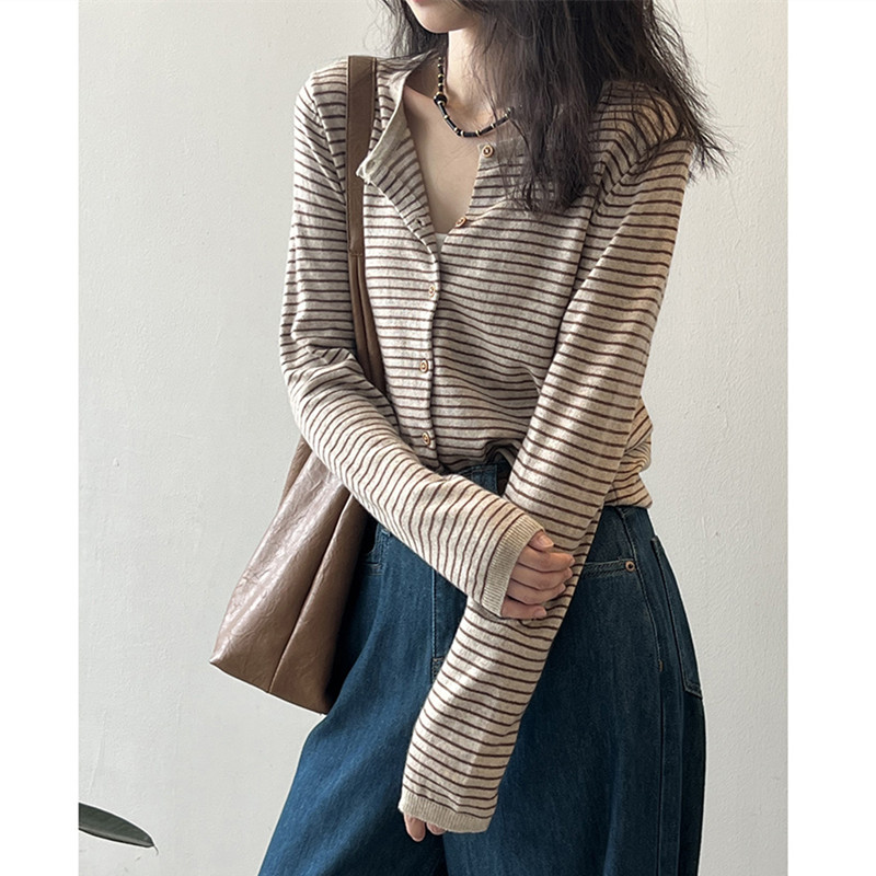 韩系针织针织开衫其它圆领