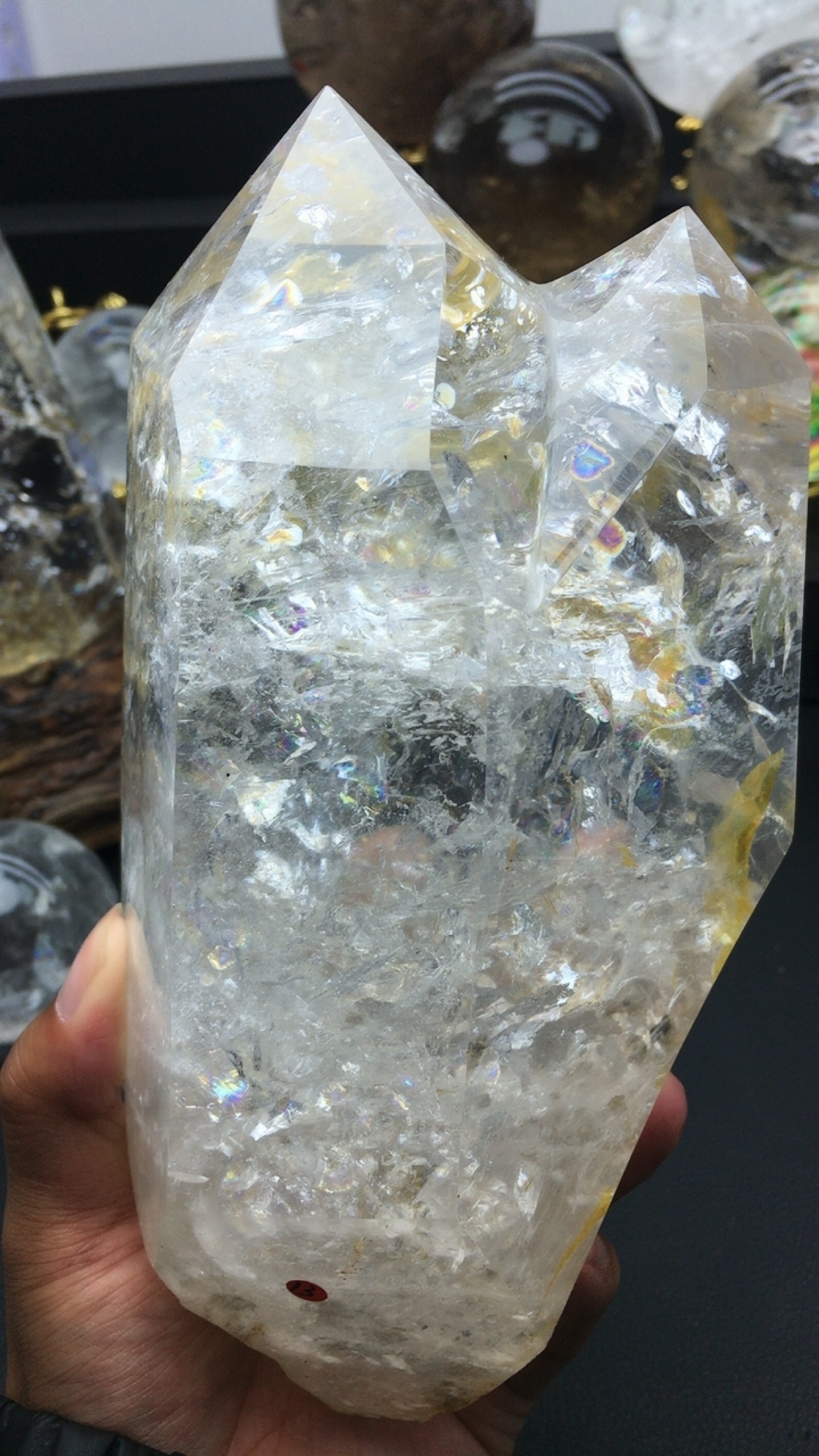 天然阿塞水晶柱13