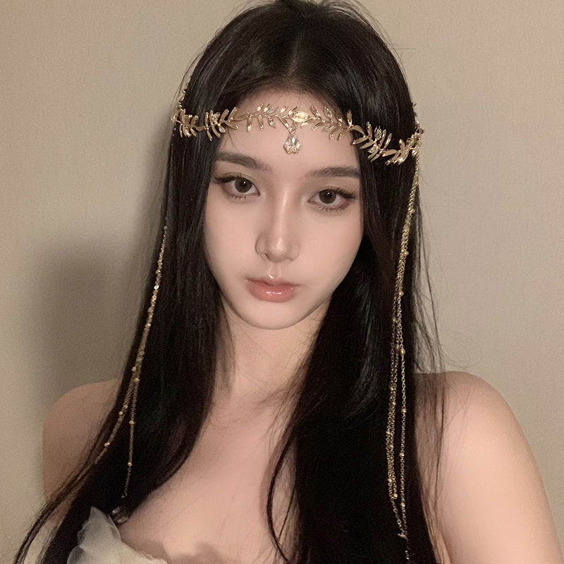 西域异域公主民族敦煌古装复古额饰眉心汉服头饰拍照西米亚发饰