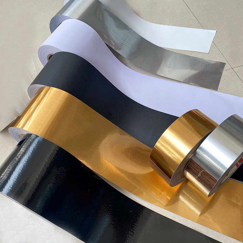 加厚仿金属拉丝贴纸防水自粘腰线画框包边踢脚线玻璃门框贴条装饰,家居饰品,美缝贴,淘宝优惠券,粉丝福利购,淘宝优惠卷