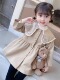 衣服 外套宝宝秋季 女童风衣2025新款 洋气儿童秋装