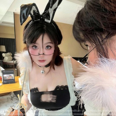 大码x系列纯欲小猫咪cos连体衣