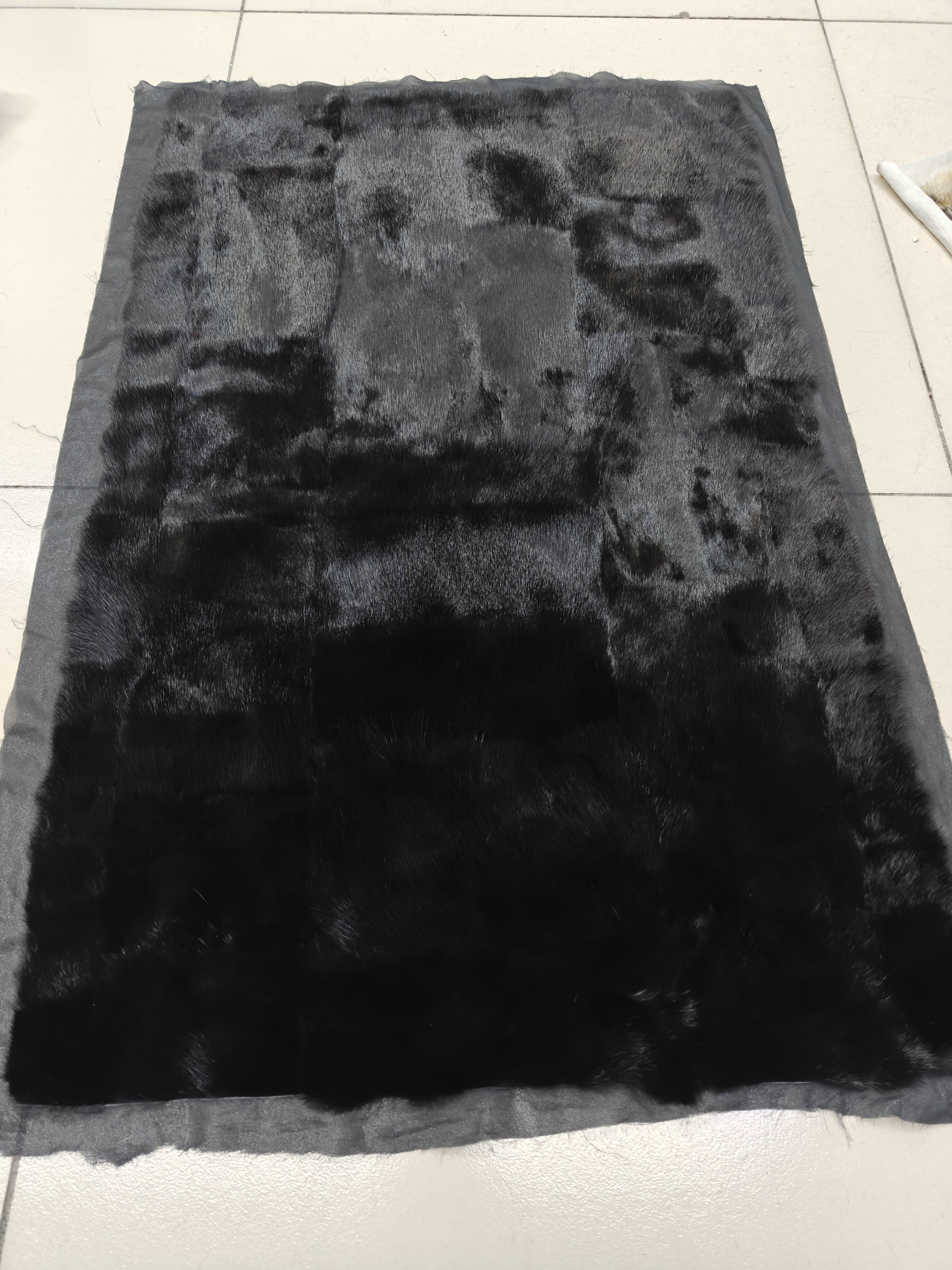 整貂水貂毛皮草褥子毯子原材料真皮真毛黑亮貂皮面料皮料DIY材料,纺织面料/辅料/配套,面料/布类,淘宝优惠券,粉丝福利购,淘宝优惠卷