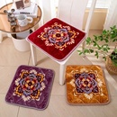 坐垫椅子垫加厚毛绒餐桌椅凳子中式 保暖屁股坐垫 冬季