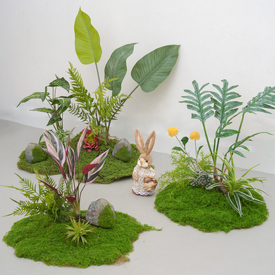 布置装饰摆件橱窗景观仿真草皮