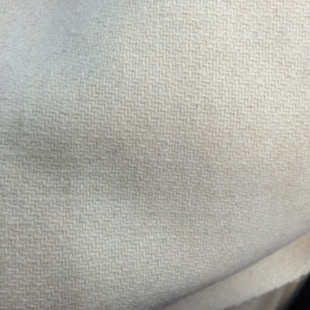 欧美秋冬流行杏色粗纺加厚编织香风大衣服装毛呢 时装面料布料