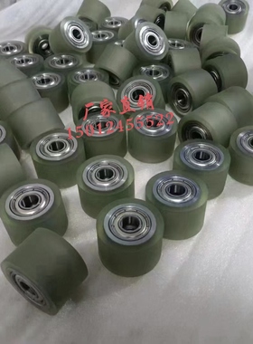 带轴承聚氨酯导向立式包胶滚轮滚筒RORUSP25/RORUAP/TGRSU/RORLS