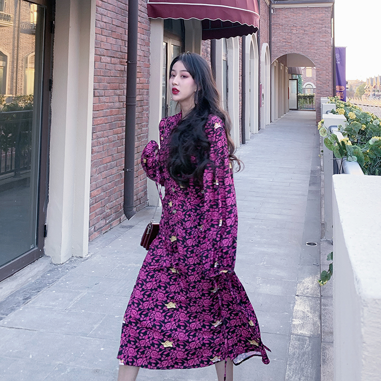 Real price celebrity skirt flower skirt long skirt