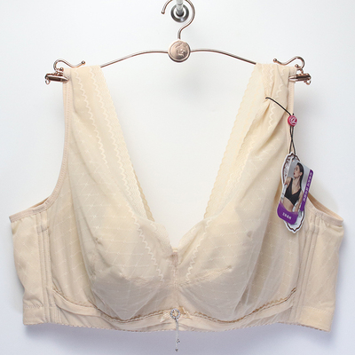 奥丽侬有棉调整收副乳透气文胸