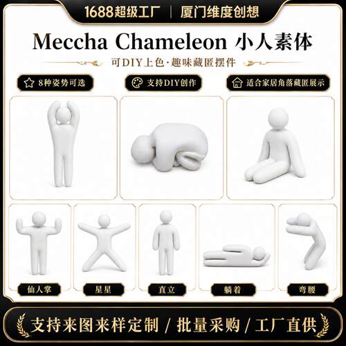 新品MecchaChameleon可动素体多