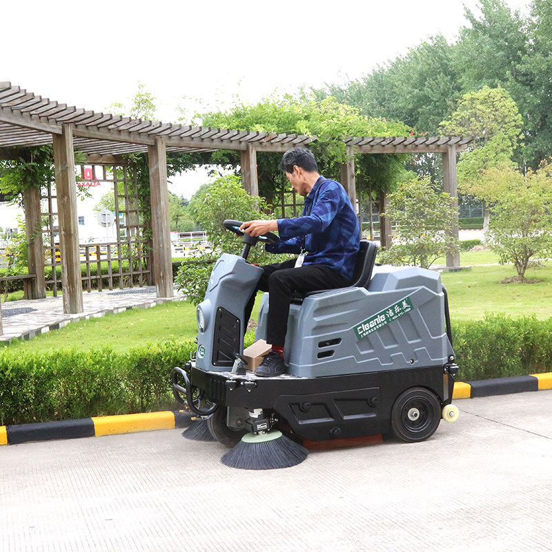 驾驶式电动扫地机景区仓库清扫吸尘车建材石材厂车间除尘设备含税