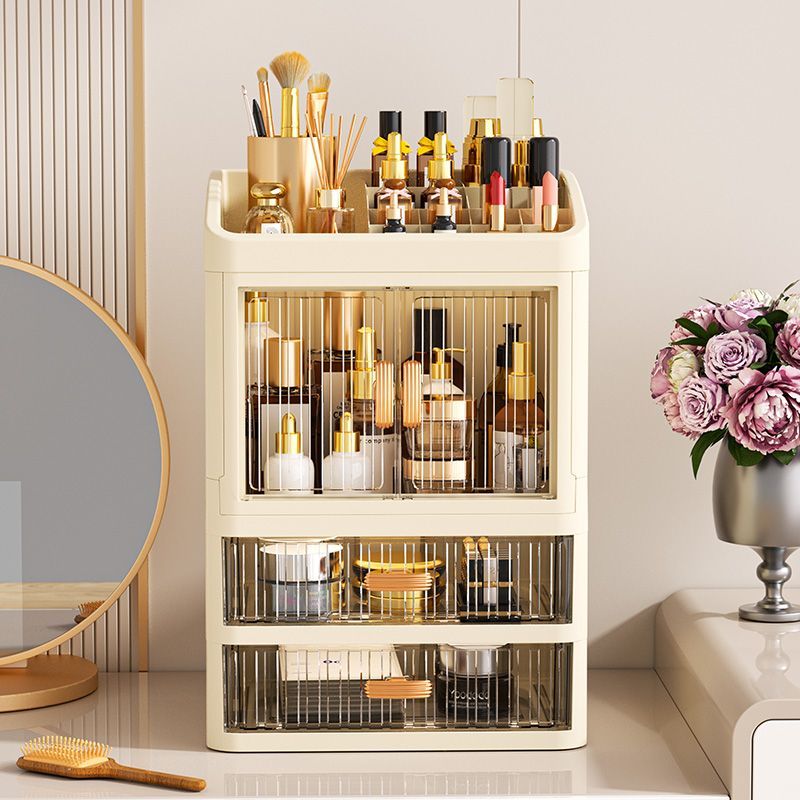 新款可折叠皇冠桌面收纳盒