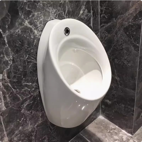 陶越新小便器带感应一体式尿斗