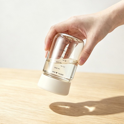 PPSU迷你摇摇杯200ml便携刻度