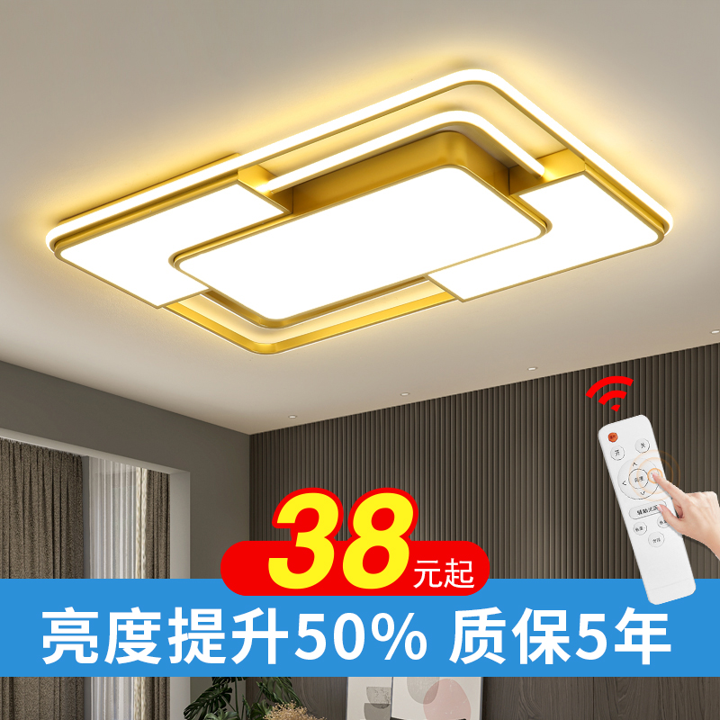 大气客厅吸顶灯灯具简约