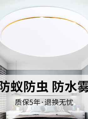 LED亚克力吸顶灯顶灯现代简约卧室灯客厅灯阳台厨卫灯饰阳台灯具