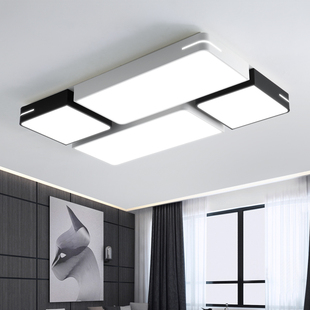 2025年新款 客厅灯led吸顶灯长方形卧室大气房间灯餐厅灯具客厅灯