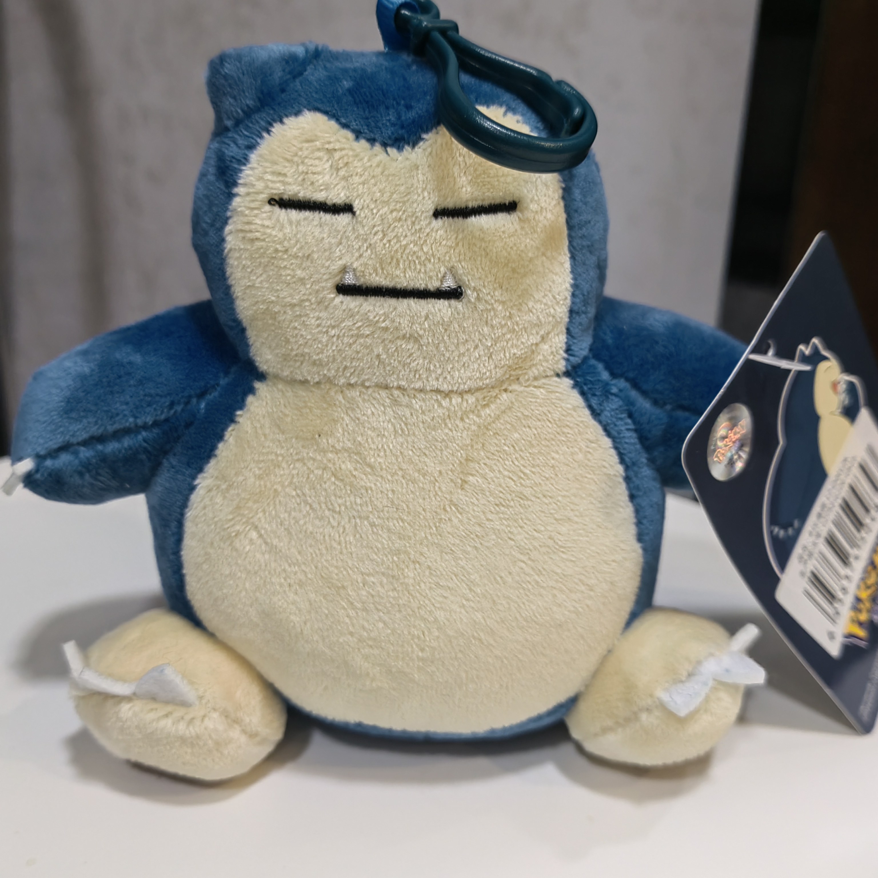 正版宝可梦毛绒玩具公仔钥匙扣挂件卡比兽包包挂件约12厘米