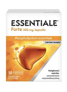 易善力健肝素标准版德国Essentiale磷脂补充肝脏保护熬夜喝酒50粒