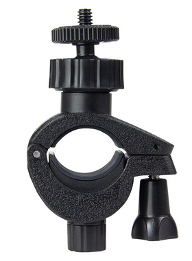 运动相机固定管夹大力夹子手机三脚架多机位夹记录仪单车夹支架