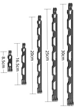 gopro运动相机延长杆摩托车支架延长臂insta360onex2/x3骑行配件