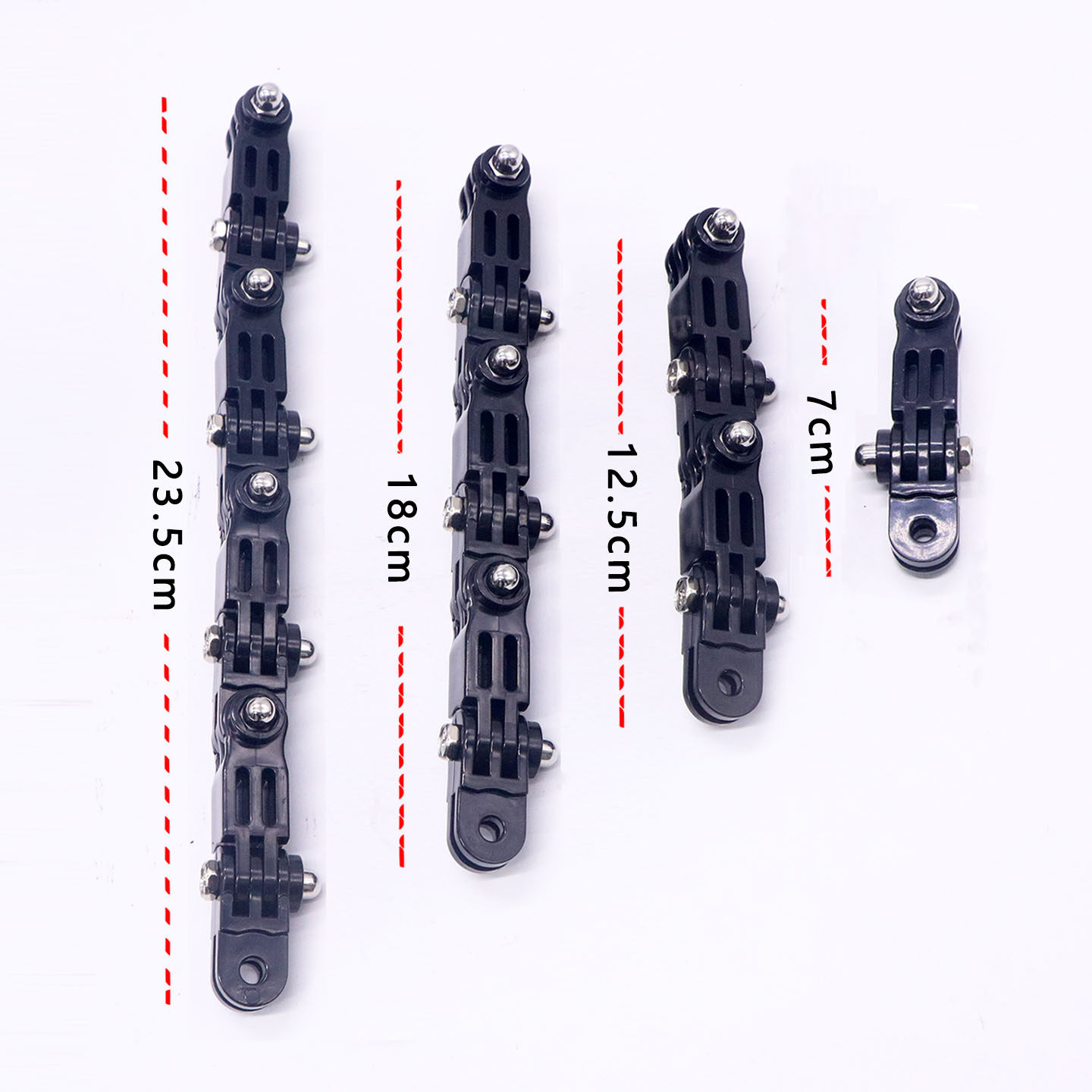 gopro大疆相机支架 多向塑料延长杆 不含底座 同异调节万能连接臂