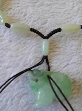 此链接为快递补费专用链接（玉坠挂绳绑法）方便客户了解绑玉坠的