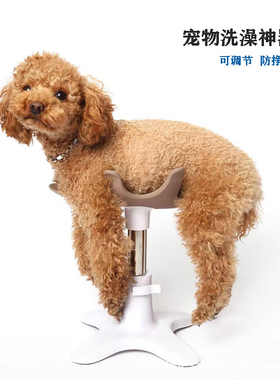 宠物洗澡固定器 固定台 吹风美容固定台底座架子美容立式落地