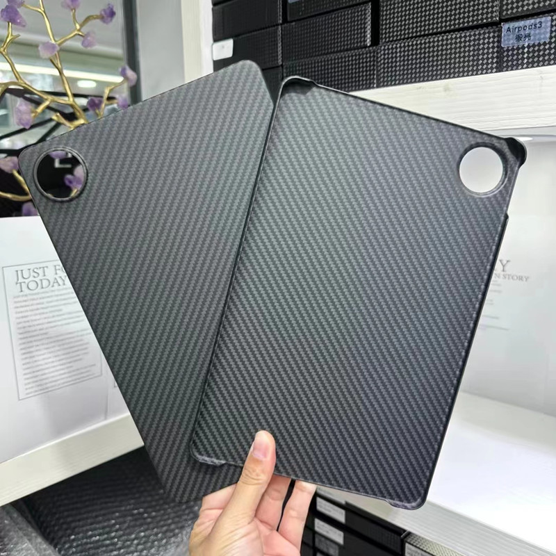 适用新款华为MatePad pro11寸平板保护套凯夫拉芳纶细纹超薄防摔华为平板碳纤维保护壳商务磨砂原厂官方后壳