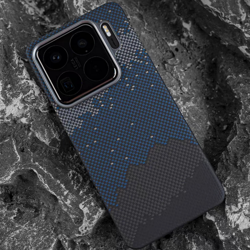 适用新款小米15spro凯夫拉手机壳磁吸全包14ultra碳纤维保护套超薄防摔官方正品芳纶商务磨砂简约潮牌防滑壳