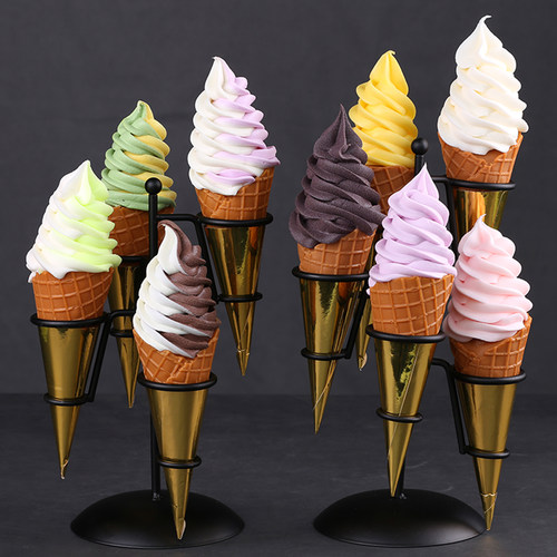 菡玄妙艺仿真冰淇淋甜筒模型