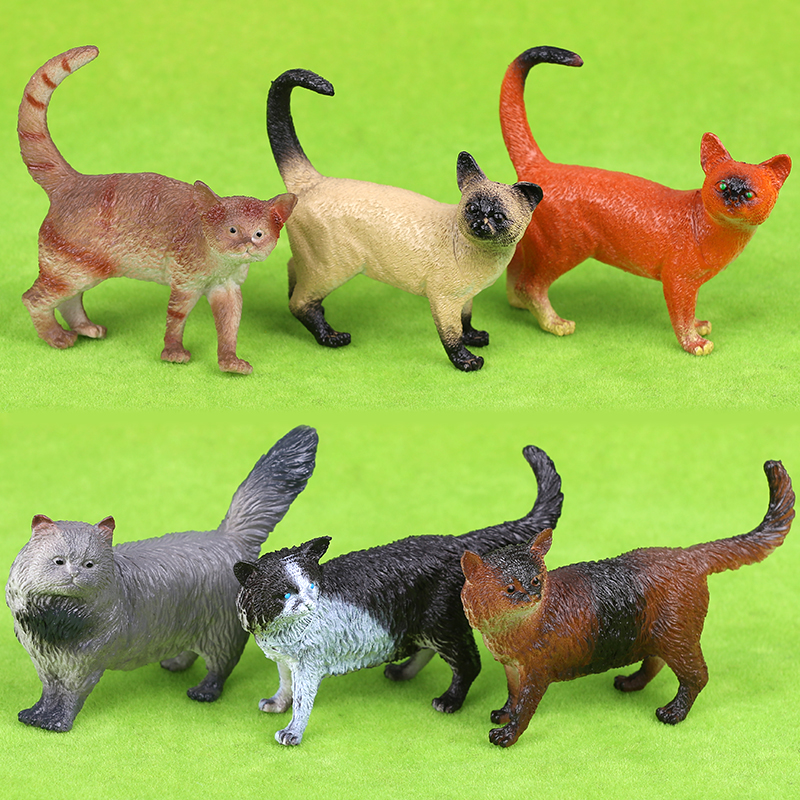 塑胶儿童玩具摆设装饰宠物仿真猫