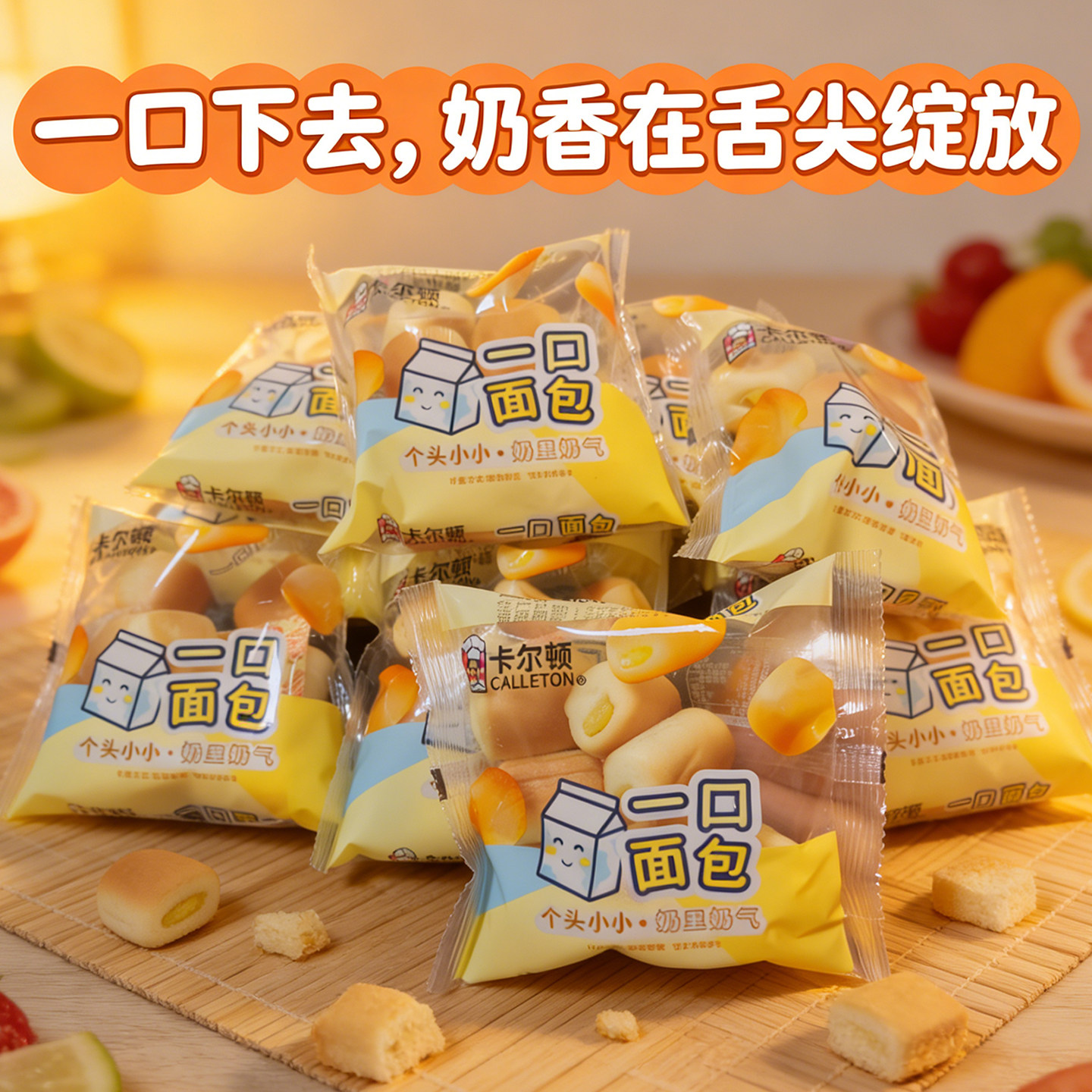 卡尔顿一口面包迷你夹心小面包