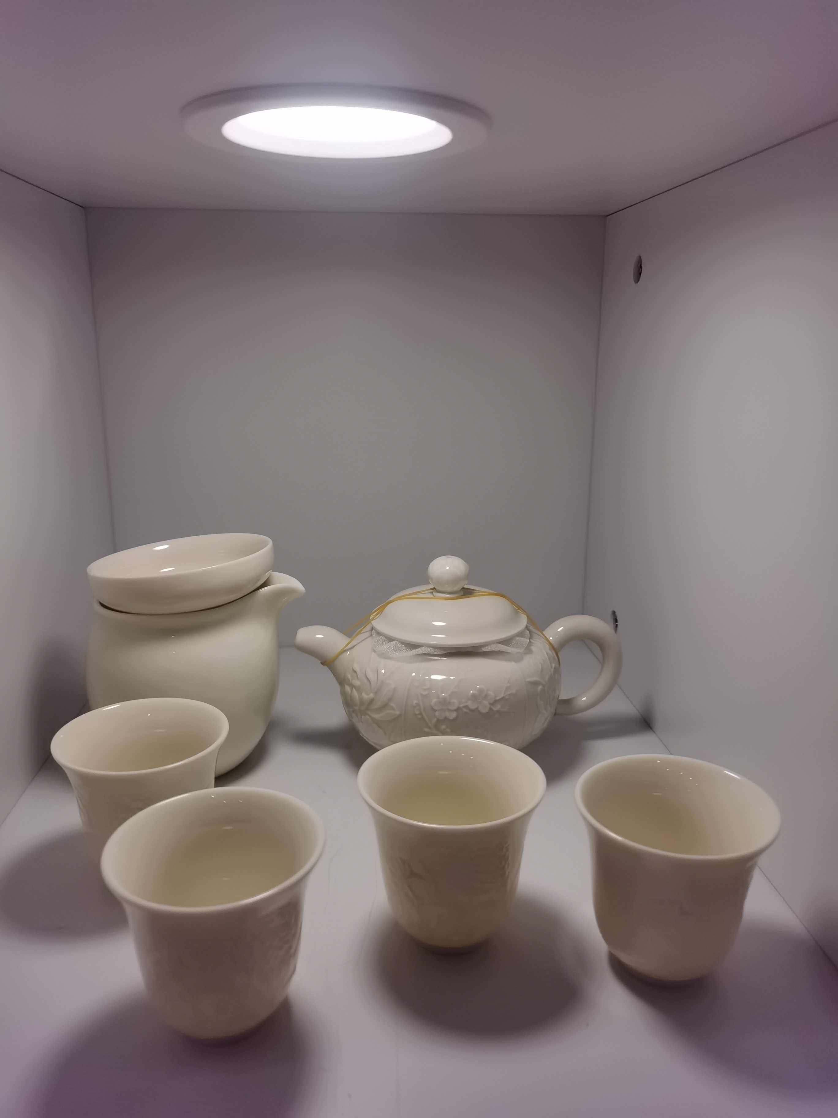 正宗曲阳定窑白瓷七头套装茶具礼品日用茶器